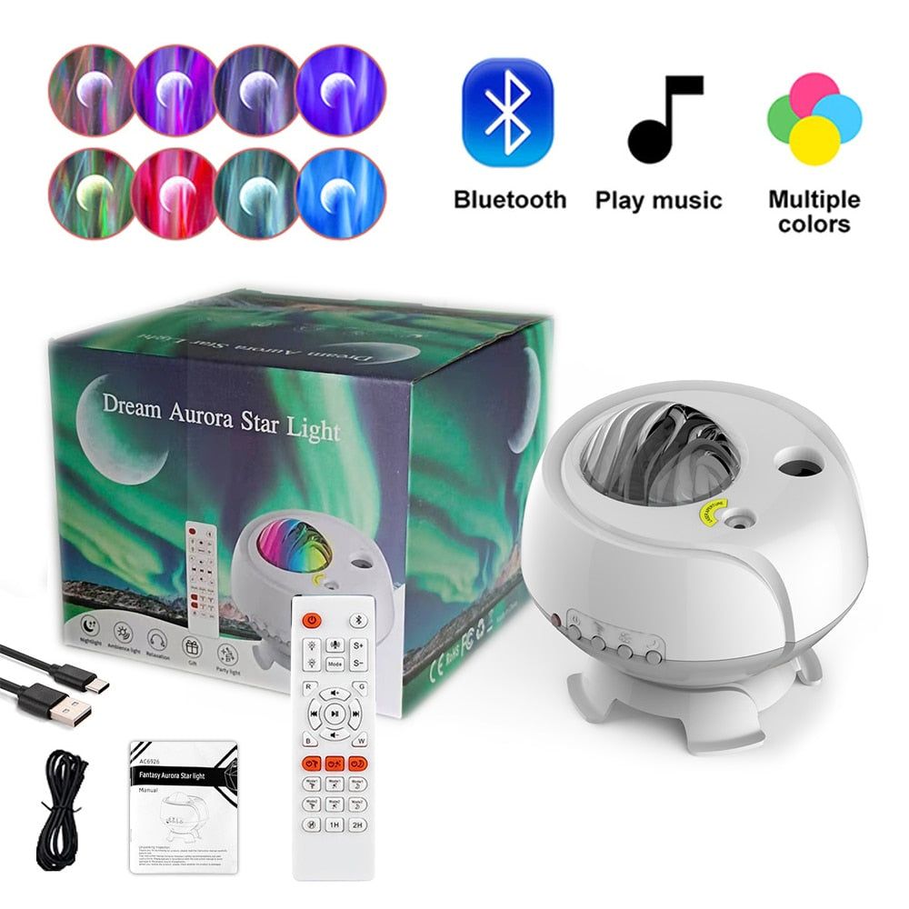 Led Aurora Borealis Night Lights - luvinly