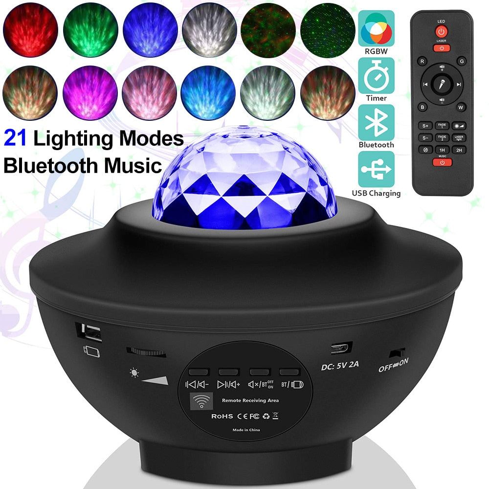 Led Aurora Borealis Night Lights - luvinly