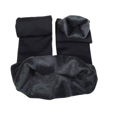 LeggieWarmers - Women's Winter Warm Fleece Lined Leggings - luvinly