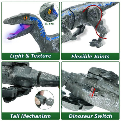 Life Like RC Dinosaur Toy - luvinly