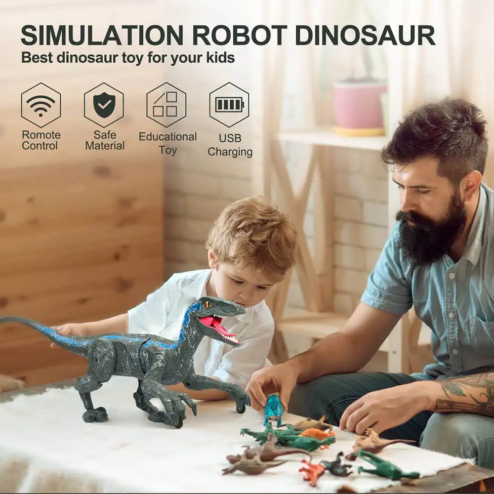 Life Like RC Dinosaur Toy - luvinly