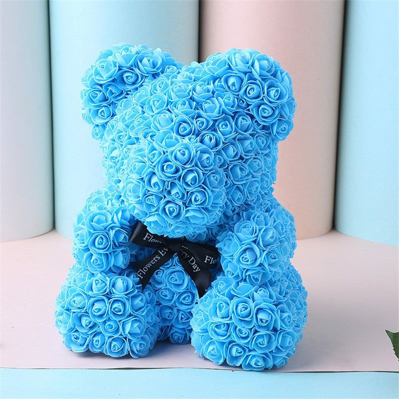 Love Forever Rose Teddy Bear - luvinly