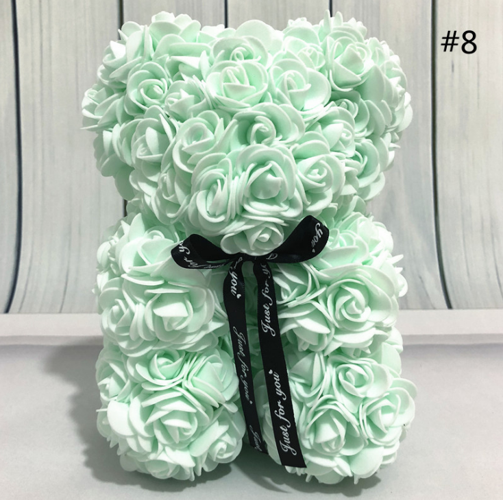 Love Forever Rose Teddy Bear - luvinly