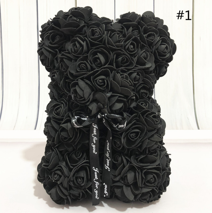Love Forever Rose Teddy Bear - luvinly