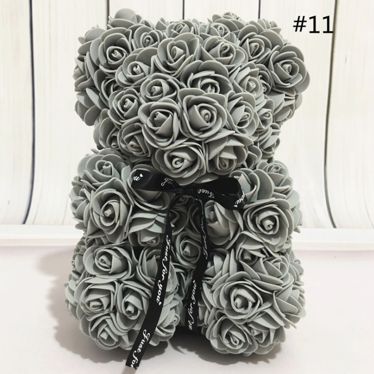 Love Forever Rose Teddy Bear - luvinly