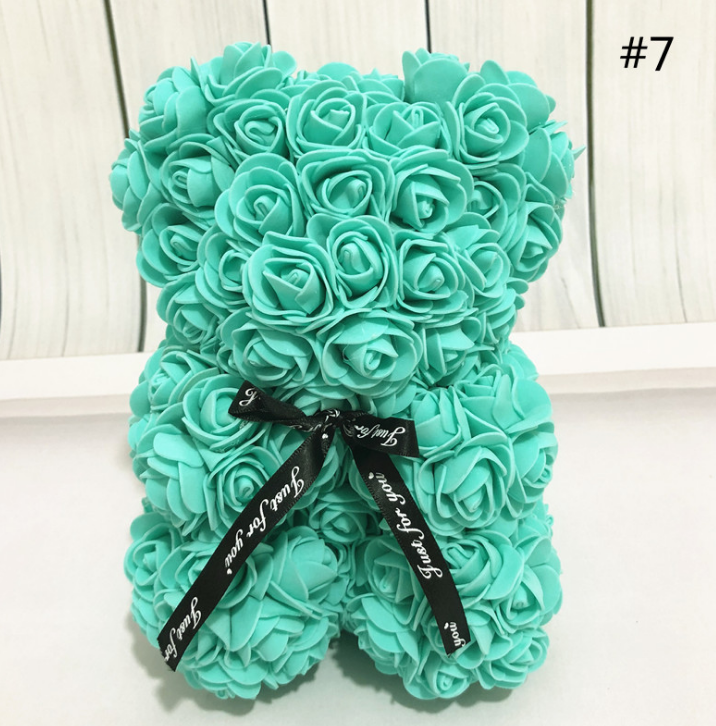 Love Forever Rose Teddy Bear - luvinly