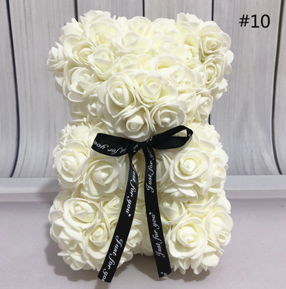 Love Forever Rose Teddy Bear - luvinly