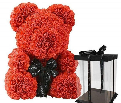 Love Forever Rose Teddy Bear - luvinly