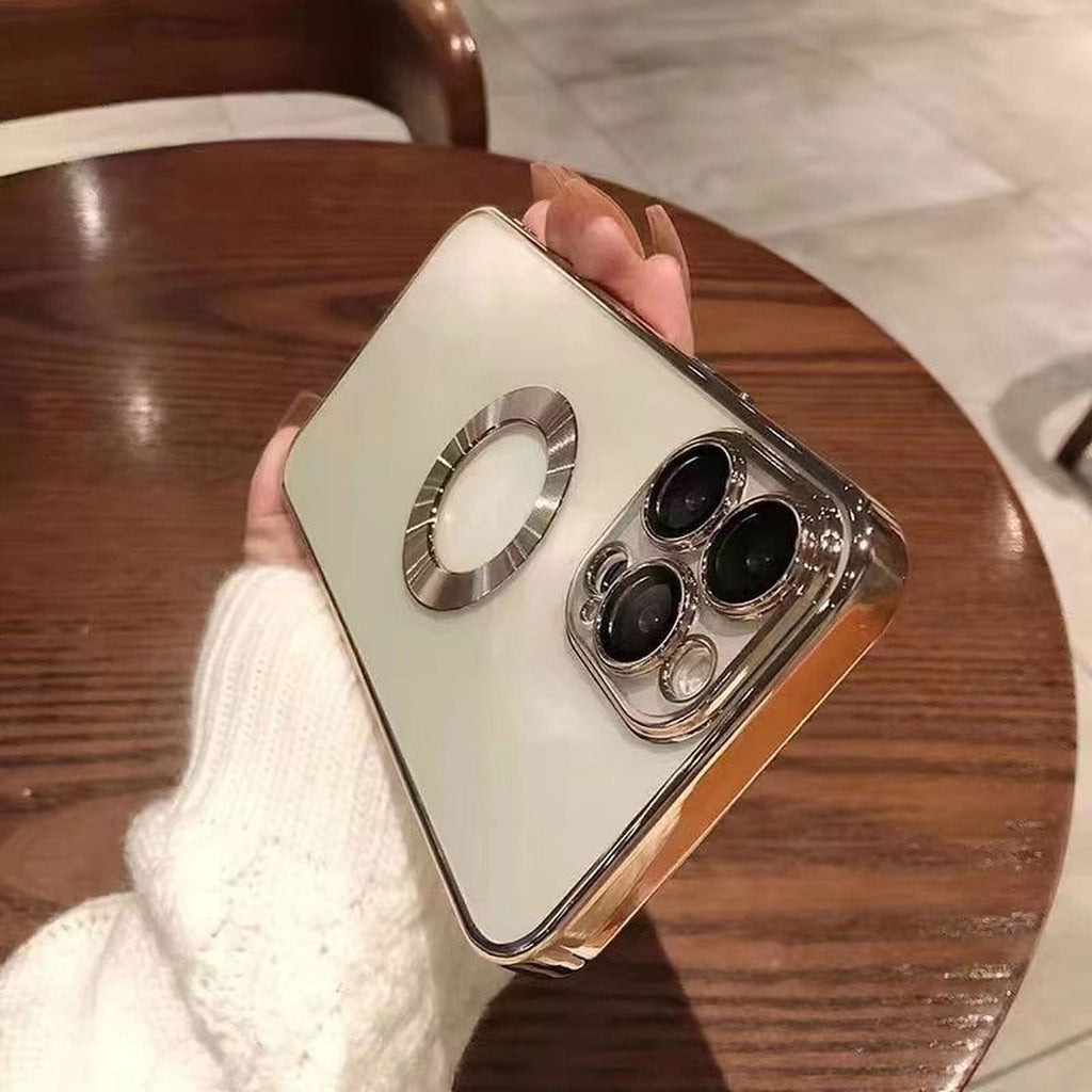 Luxury Transparent Electroplated iPhone Case - luvinly