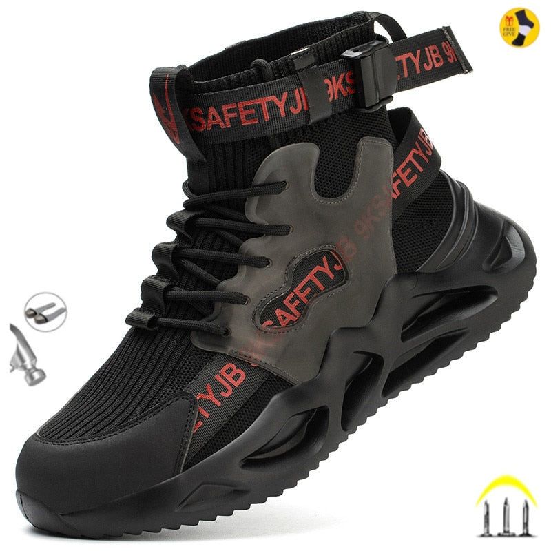 MIGHTYSTEPS - LIGHTWEIGHT INDESTRUCTIBLE STEEL TOE SHOES - luvinly