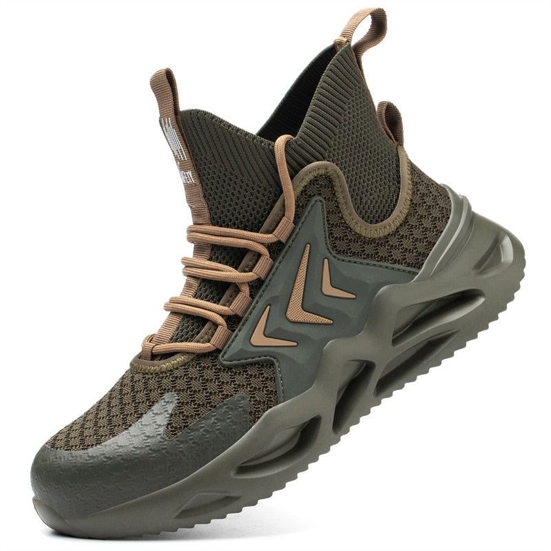 MIGHTYSTEPS - LIGHTWEIGHT INDESTRUCTIBLE STEEL TOE SHOES - luvinly