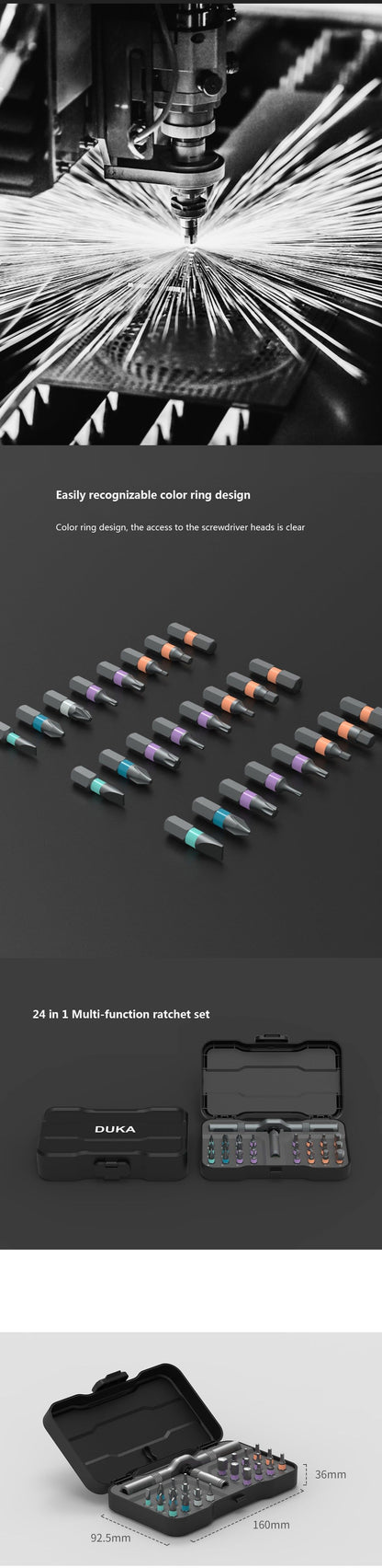 MULTI-PURPOSE SCREWDRIVER RATCHET SET - luvinly