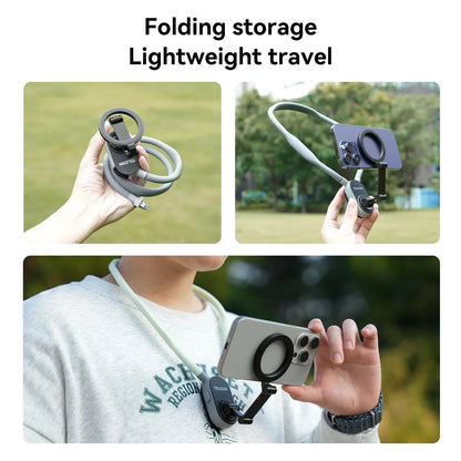 MagSnap - Magnetic Neck Hold Mount Selfie Stick Tripod - luvinly