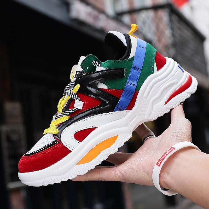 Masculino - Multi-Color Sneakers - luvinly