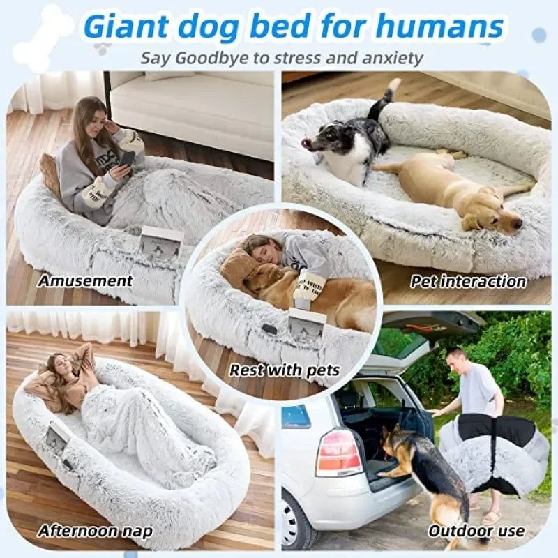 Me & Bestie Human Sized Napping Bed - luvinly