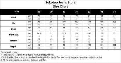 Men's Plaid Patchwork Skinny Jeans - luvinly