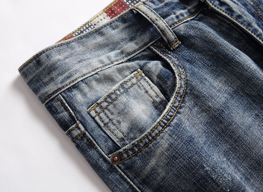 Mens Trappa SW Skinny Jeans - luvinly