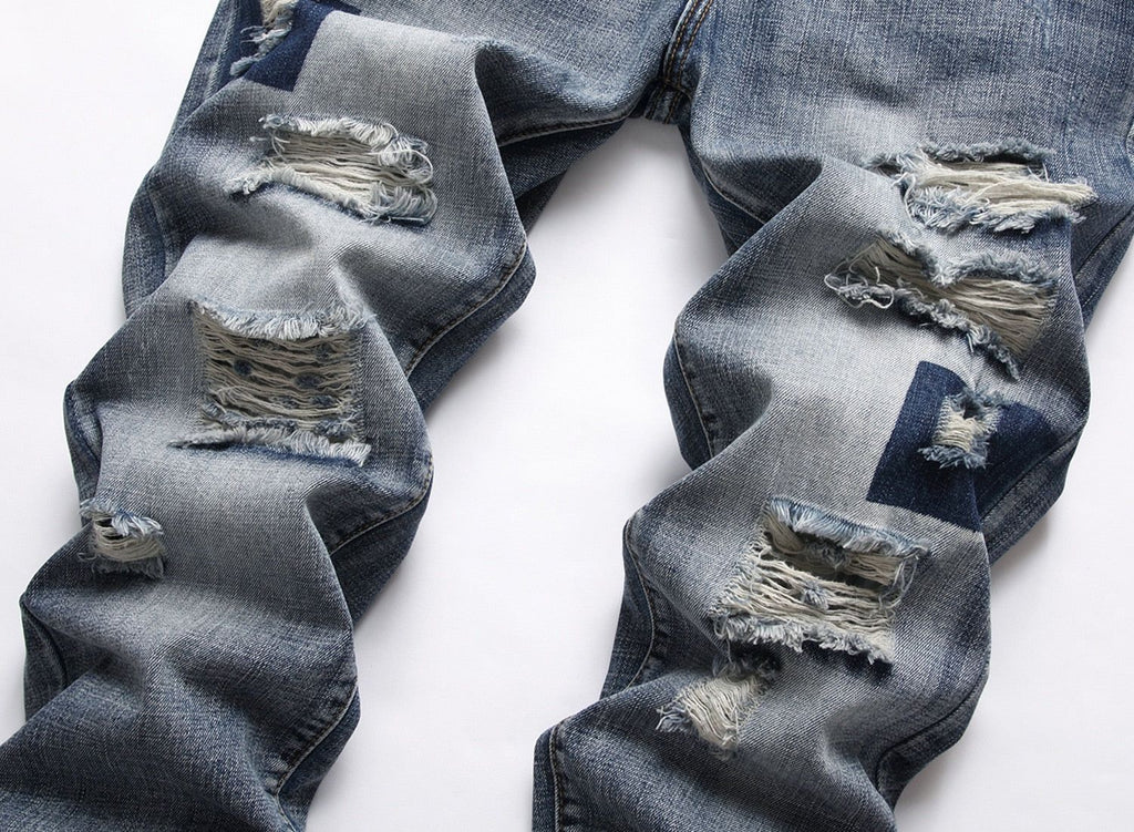 Mens Trappa SW Skinny Jeans - luvinly