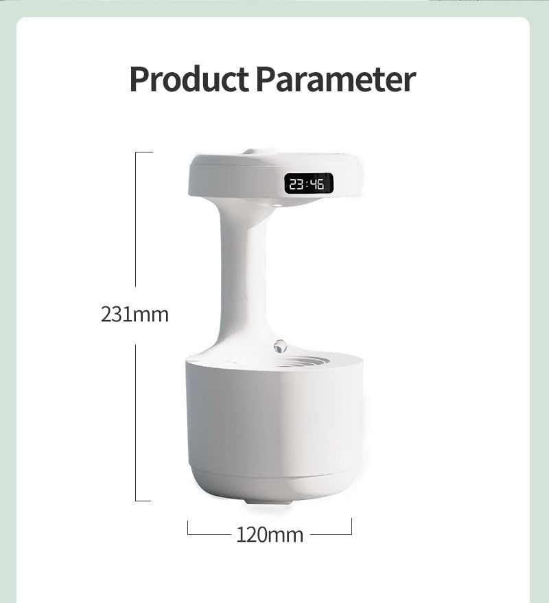 MistDrop™️- Anti Gravity Water Droplet Humidifier - luvinly