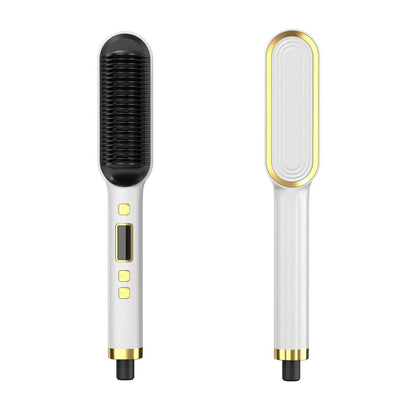 Negative Ion Hair Straightener Styling Comb - luvinly