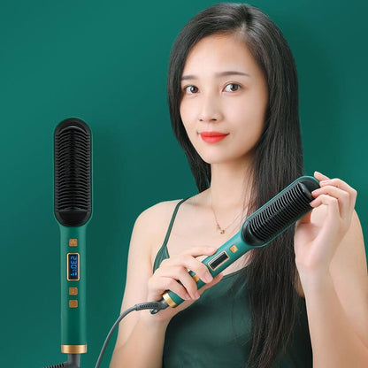 Negative Ion Hair Straightener Styling Comb - luvinly