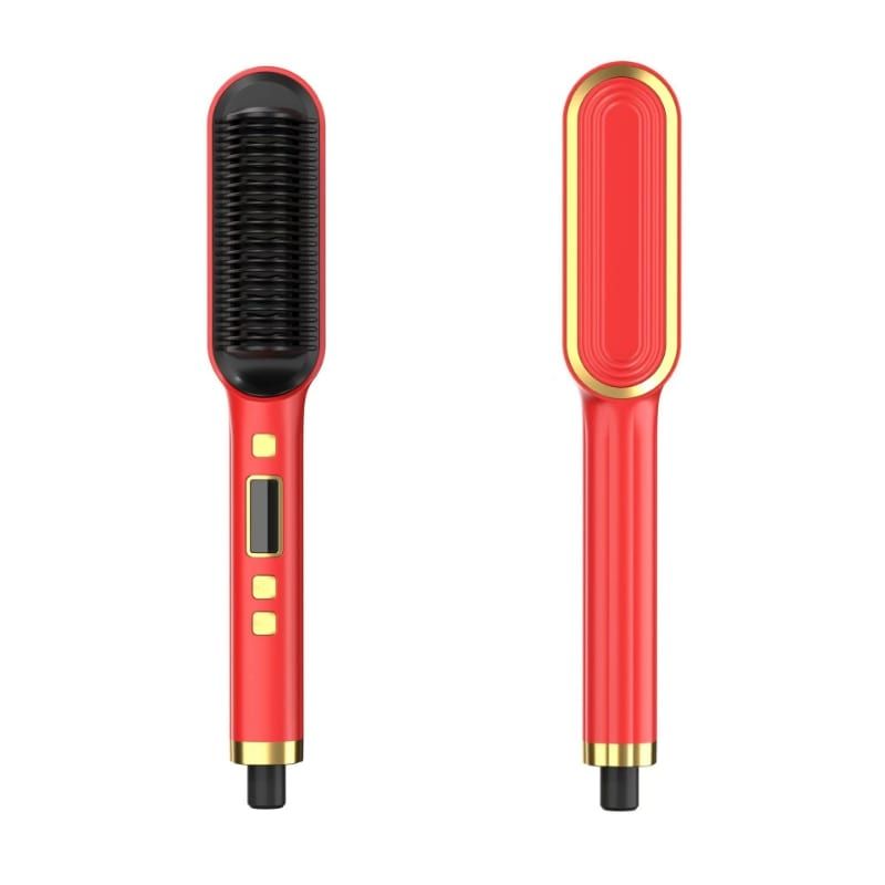 Negative Ion Hair Straightener Styling Comb - luvinly