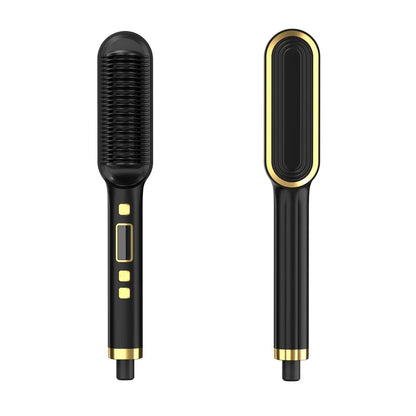 Negative Ion Hair Straightener Styling Comb - luvinly