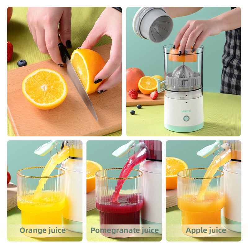 NutriQuench - Portable USB Cordless Fruit Juicer - luvinly