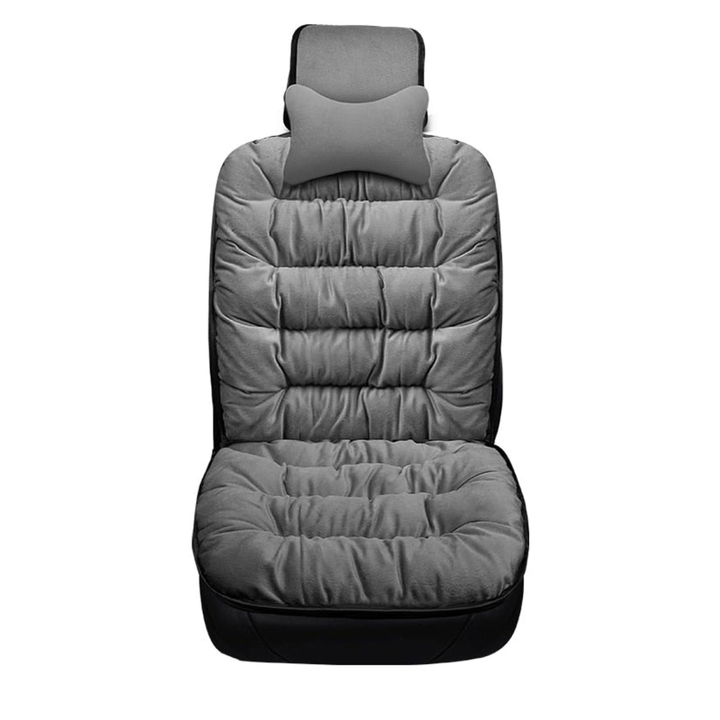 PLUSH SEAT - FUZZY CAR SEAT COVERS PROTECTION PAD - luvinly