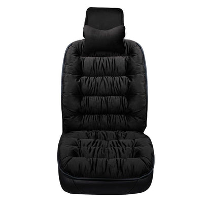 PLUSH SEAT - FUZZY CAR SEAT COVERS PROTECTION PAD - luvinly