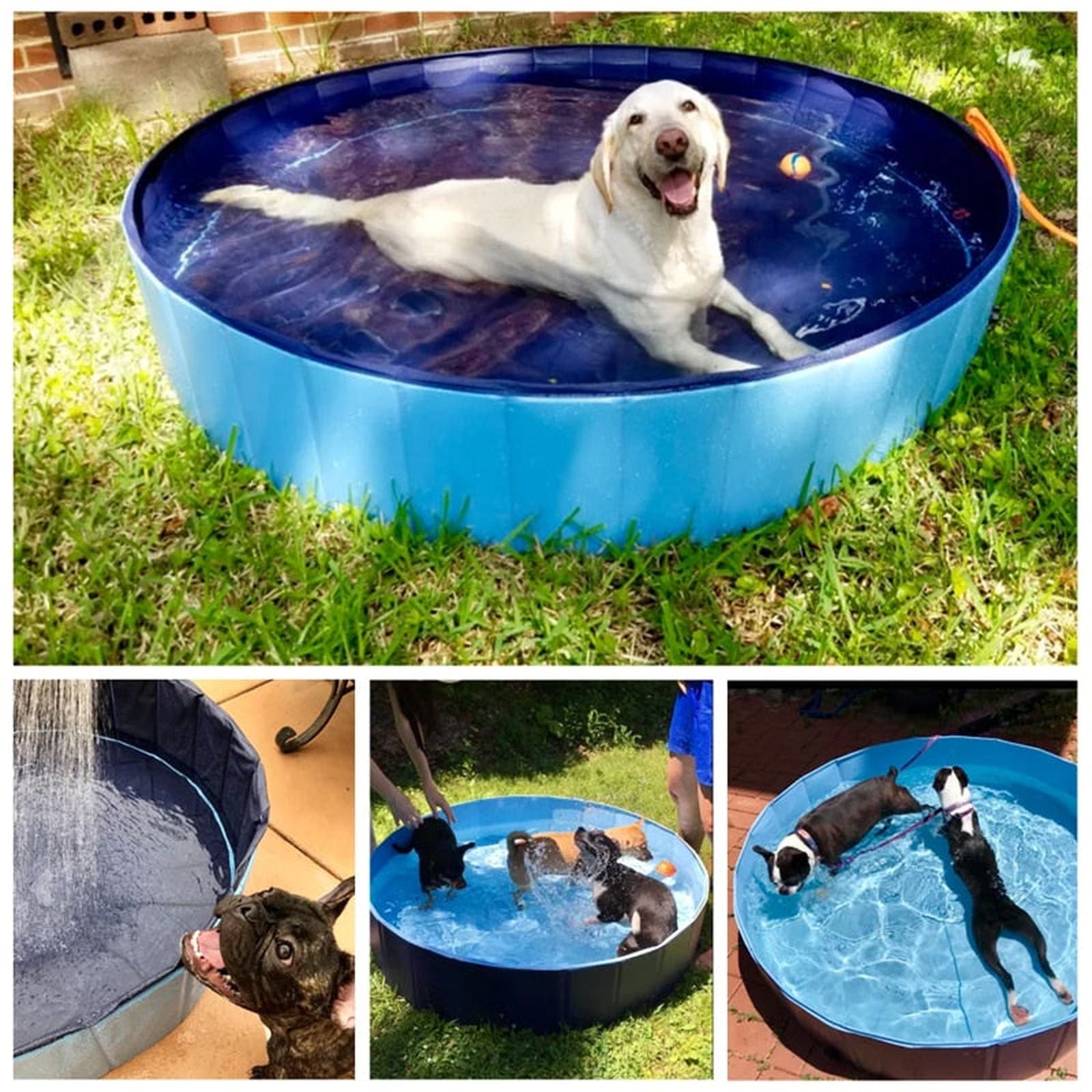 PORTABLE DOG POOL - luvinly