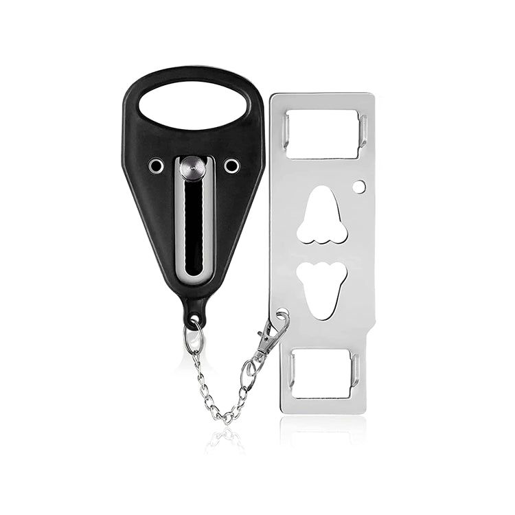 PORTABLE DOOR LOCK - ADDS AN EXTRA LAYER OF PROTECTION! - luvinly