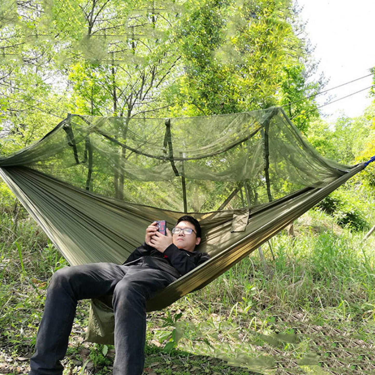 PORTABLE MOSQUITO NET HAMMOCK - luvinly