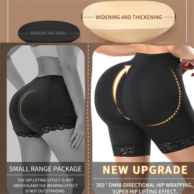 Padded Lifting Shapewear Shorts - luvinly