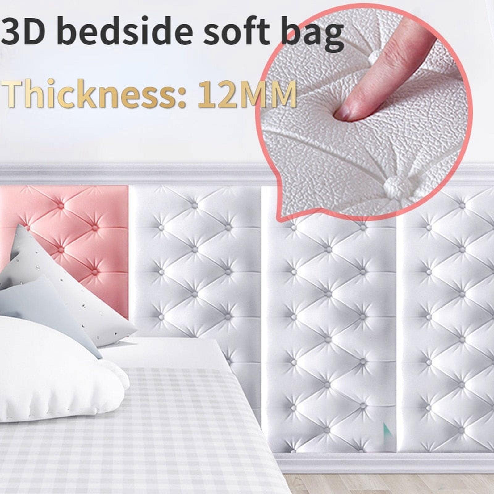 PalliWall - 3D Modern Style Wall Paneling Bed - luvinly
