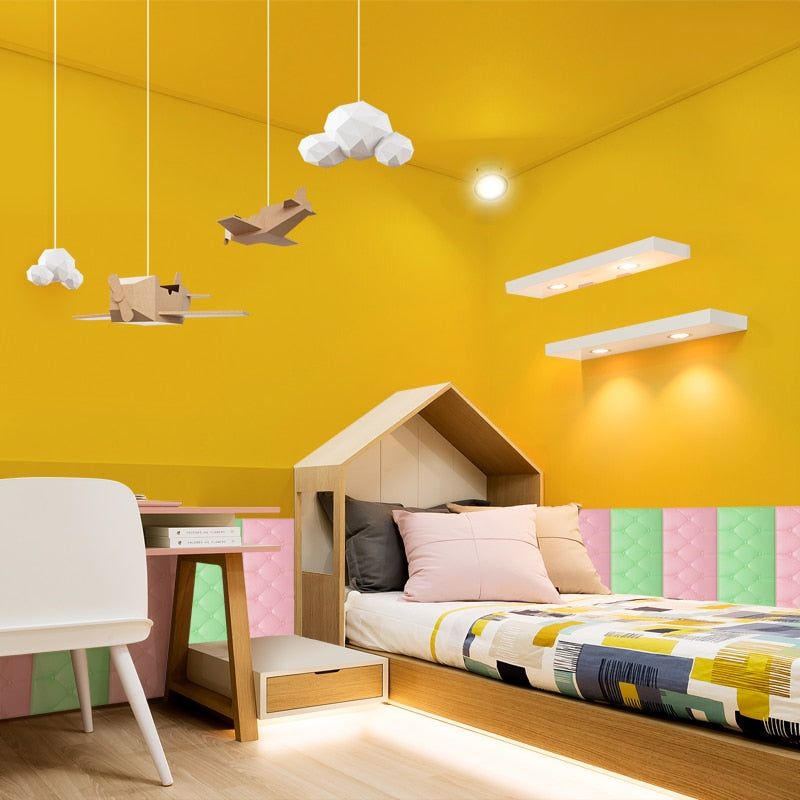 PalliWall - 3D Modern Style Wall Paneling Bed - luvinly