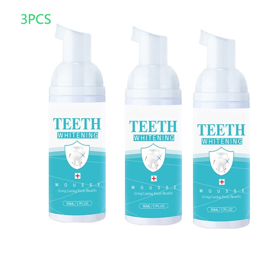 PearlGlow™ Teeth Cleansing and Whitening Foam - luvinly