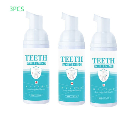 PearlGlow™ Teeth Cleansing and Whitening Foam - luvinly