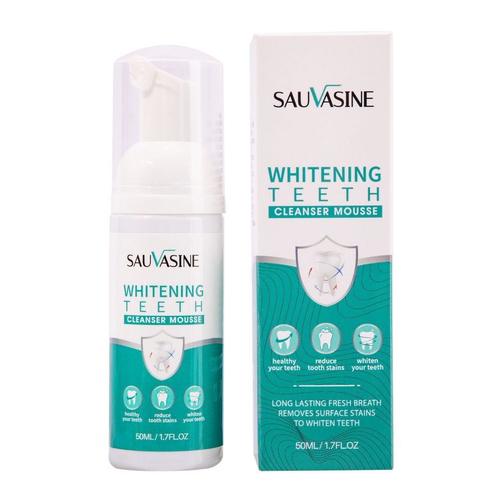 PearlGlow™ Teeth Cleansing and Whitening Foam - luvinly