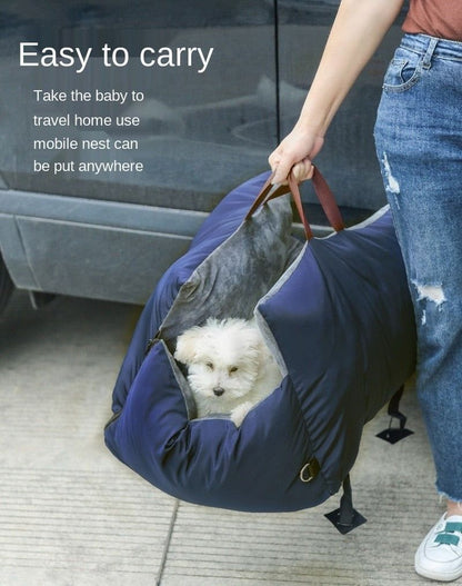 PetPorter - 2 in 1 Portable Pet Handbag & Car Seat - luvinly