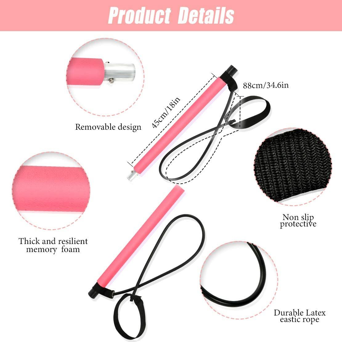 PilatesFlex - Multi-Functional Pilates Bar - luvinly