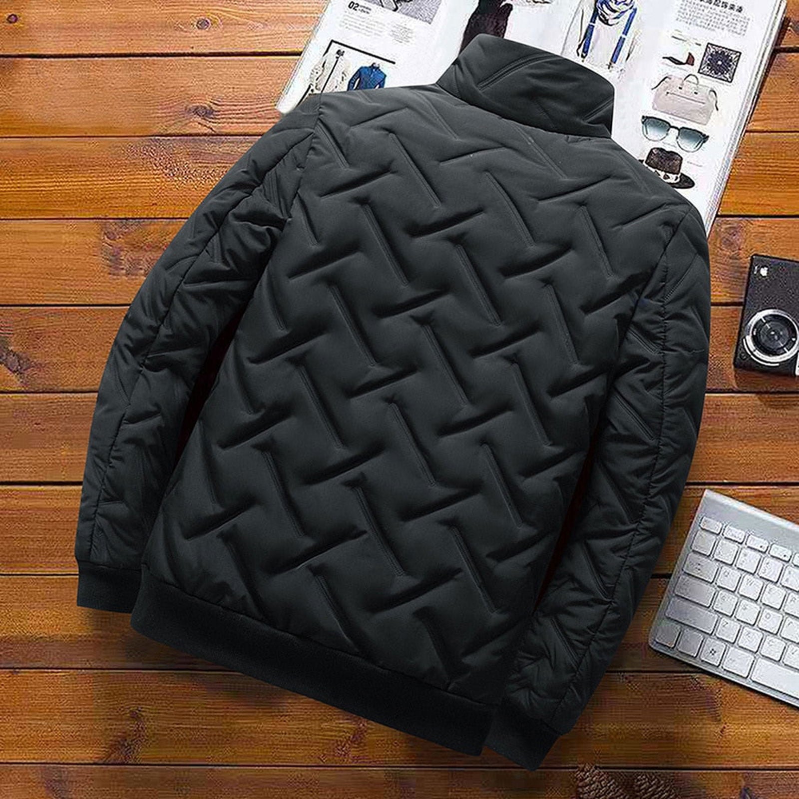 Plush Synce Bomber Jacket - luvinly
