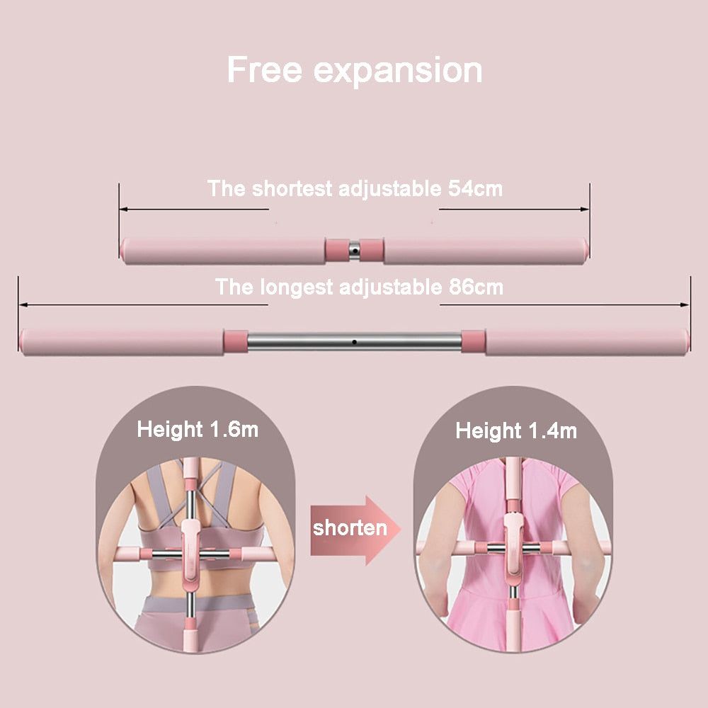 PosturePilot - Back Straightener Posture Corrector Yoga Stick - luvinly