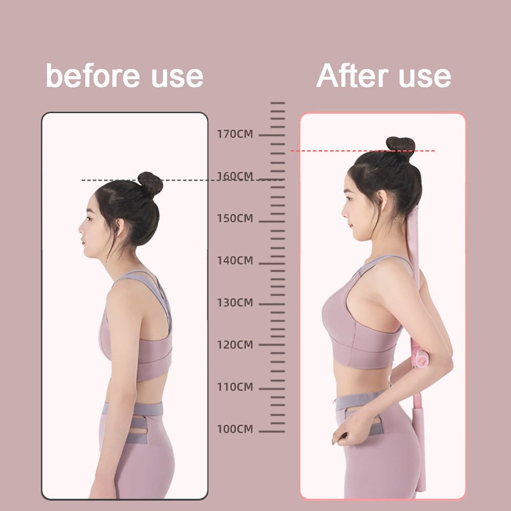 PosturePilot - Back Straightener Posture Corrector Yoga Stick - luvinly