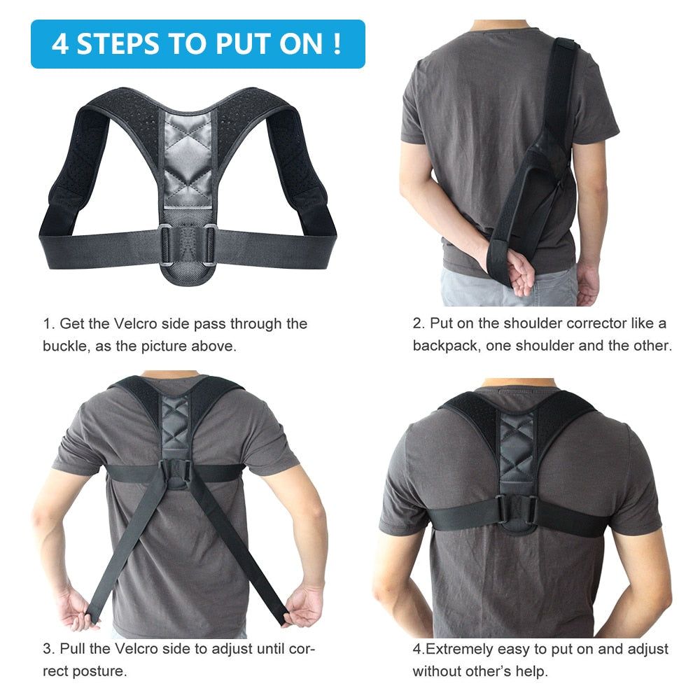 Posture Corrector Brace - luvinly