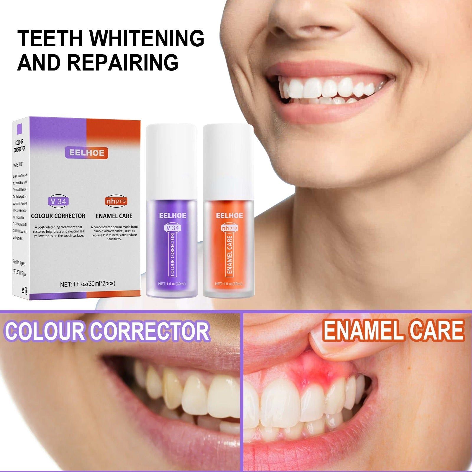 RadiantSmile™️ Teeth Colour Corrector Serum - luvinly