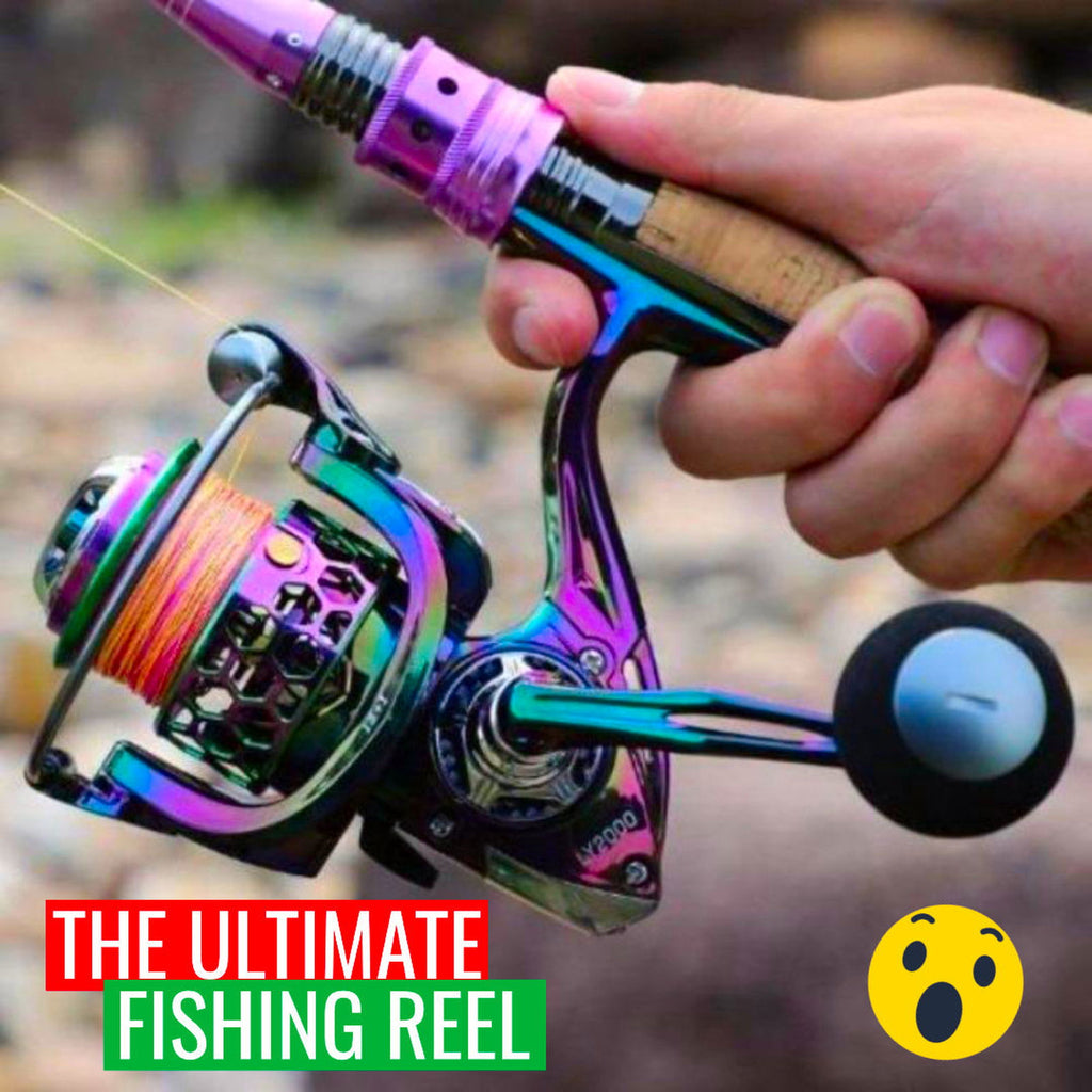 Reelmaister-Multi-Color Fishing Rod - luvinly