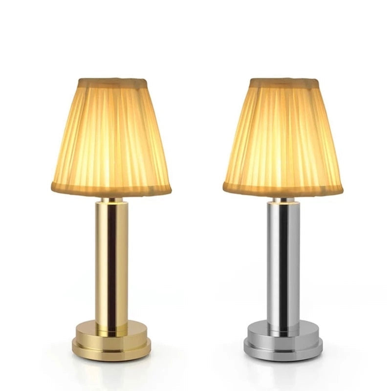 RemiLamp - LED Rechargeable Cordless Metal Table Lamp - luvinly