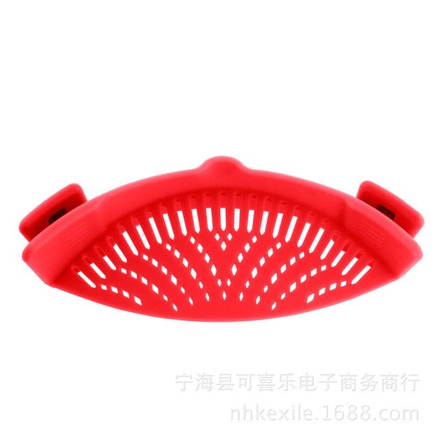 SILICONE CLIP ON POT STRAINER - luvinly