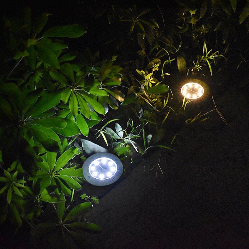 SOLAR POWERED GROUND LIGHTS - luvinly